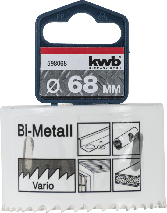 KWB BURMEISTER Lochsäge HSS-BiMetall 68mm kwb Premium