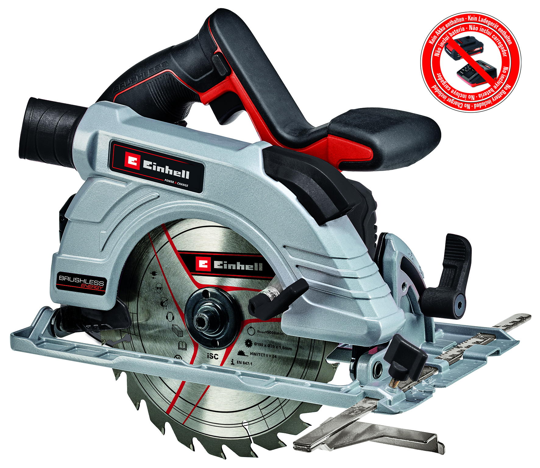 EINHELL Akku-Handkreissäge TE-CS 18/190 Li BL-Solo